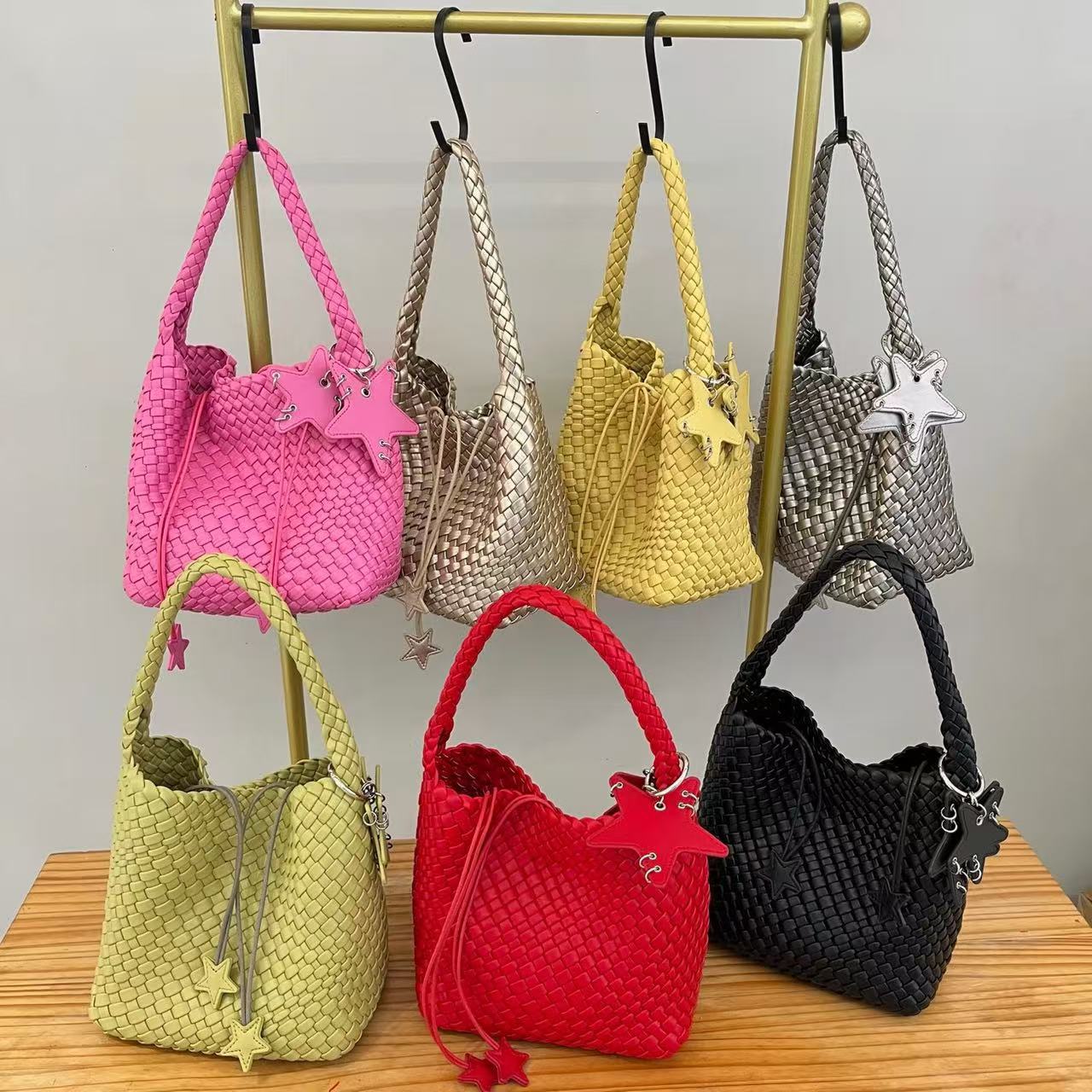 Design Hand-woven Large Capacity Totes Style Bags