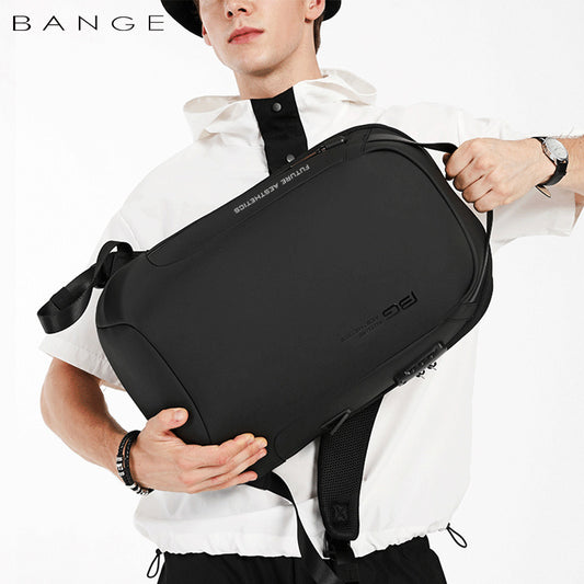 Men's Slouchy Classy Simple Business Car Backpacks