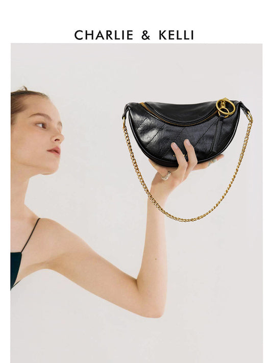 Women's Pleated Versatile Limited Fashionable Stylish Crossbody Bags