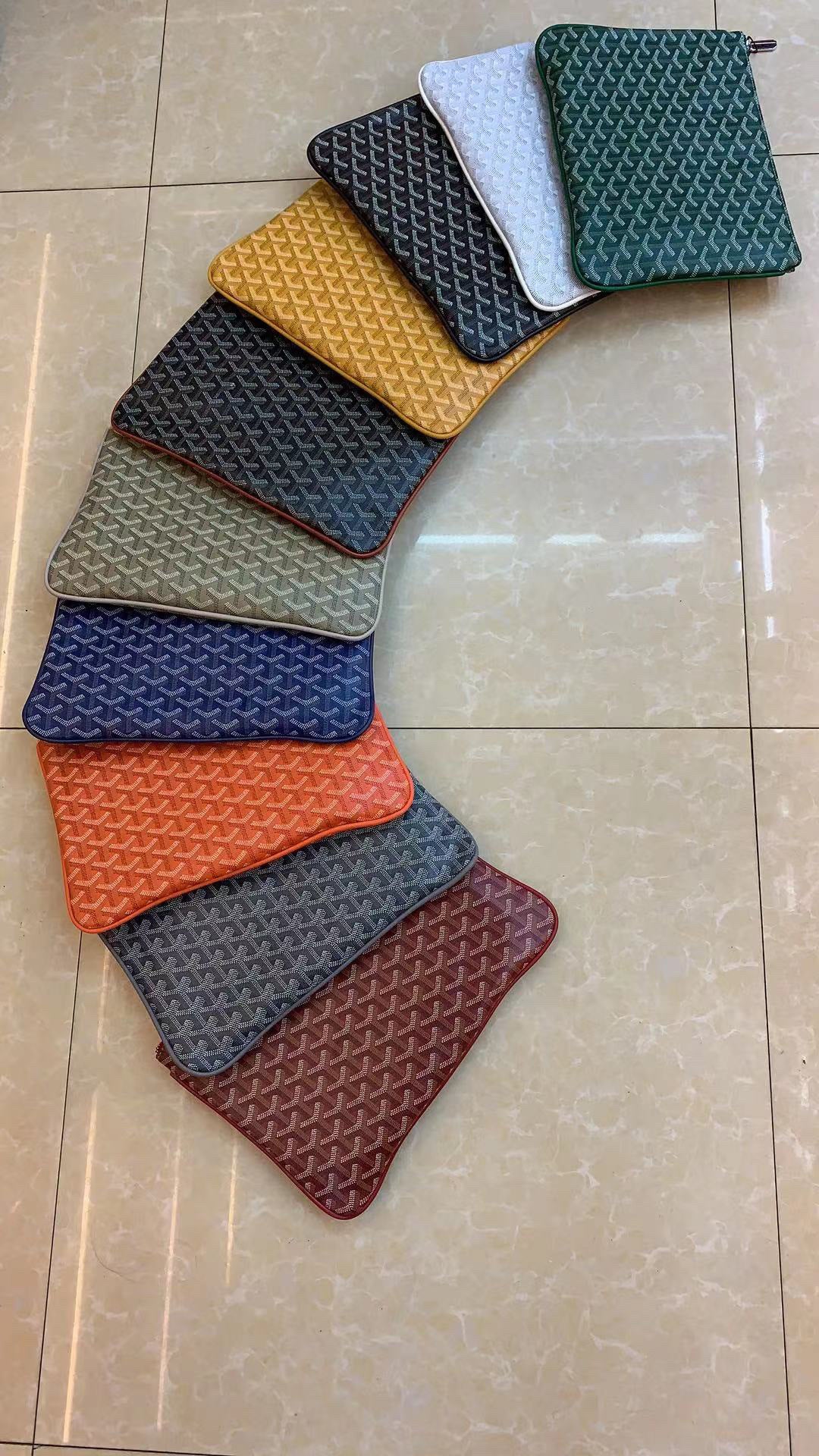 Women's & Men's & Dog Teeth Storage Change Classic Zipper Bags