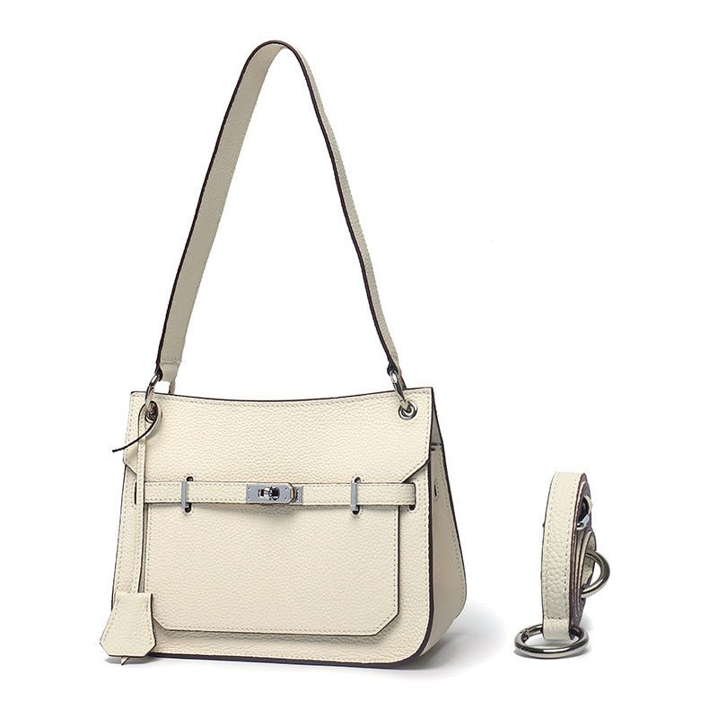 Women's Leather Gypsy Large Capacity Cowhide Unisex Crossbody Bags