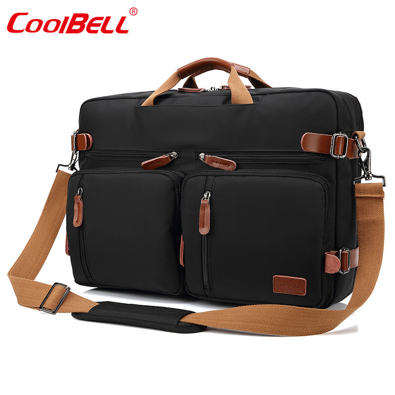Men's Business Retro Multifunctional Computer High-grade Thin Backpacks