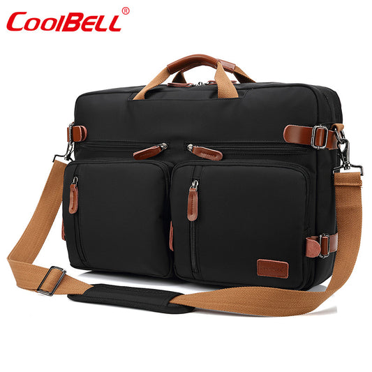 Men's Business Retro Multifunctional Computer High-grade Thin Backpacks