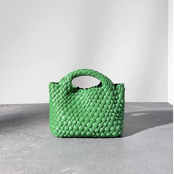 Casual Women's Pretty Hand-woven Vegetable Basket Shoulder Bags