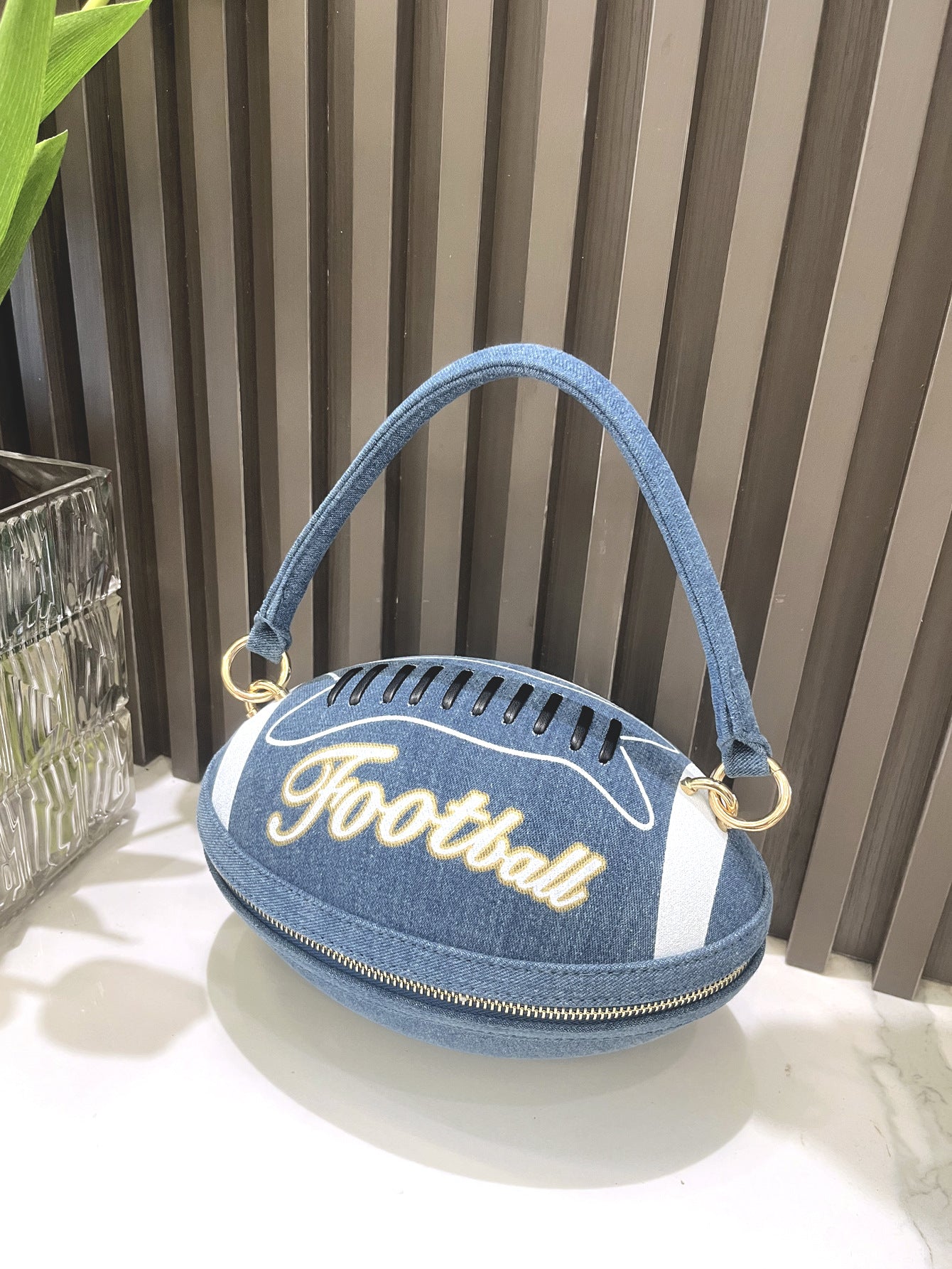 Women's Dinner Rugby Shape Fun Party Evening Bags