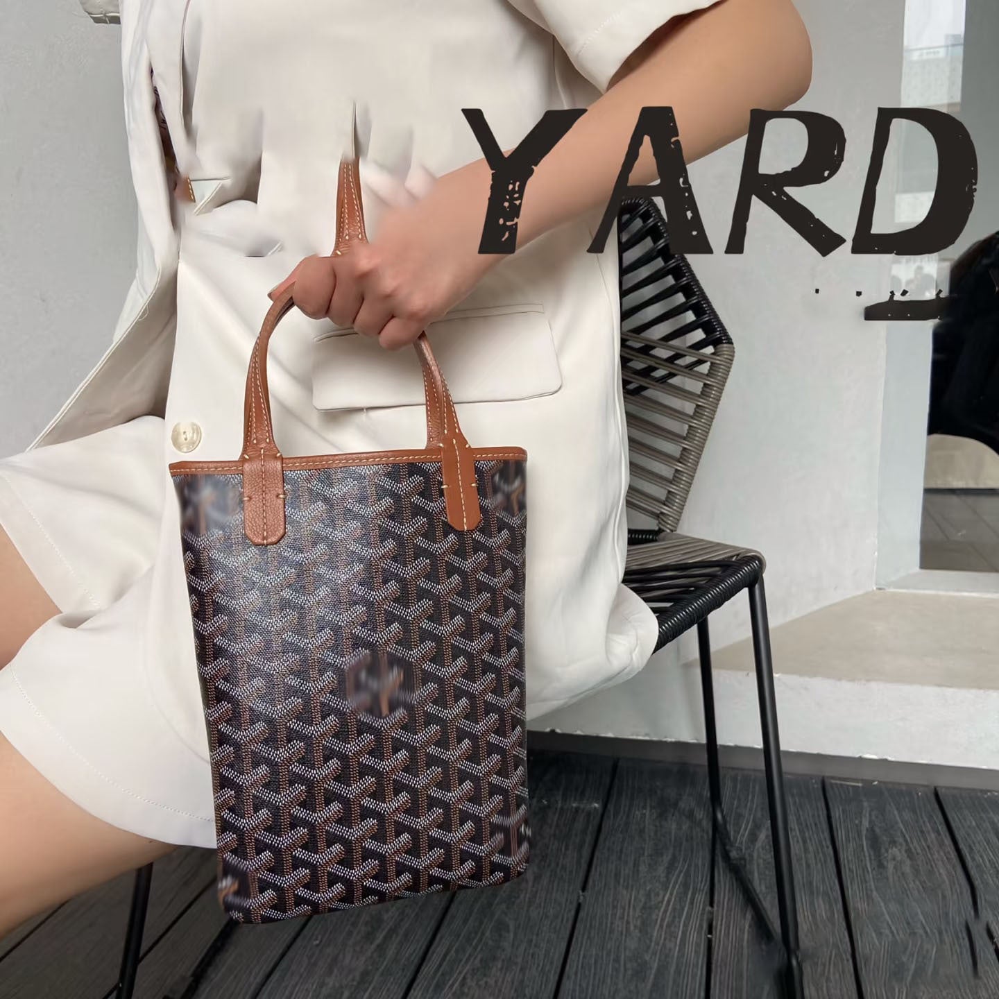 Upgraded Cotton Linen Shopping Dog Teeth Crossbody Bags