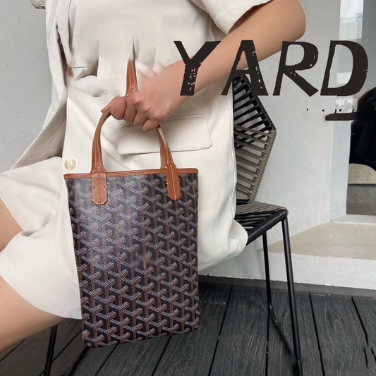 Upgraded Cotton Linen Shopping Dog Teeth Crossbody Bags