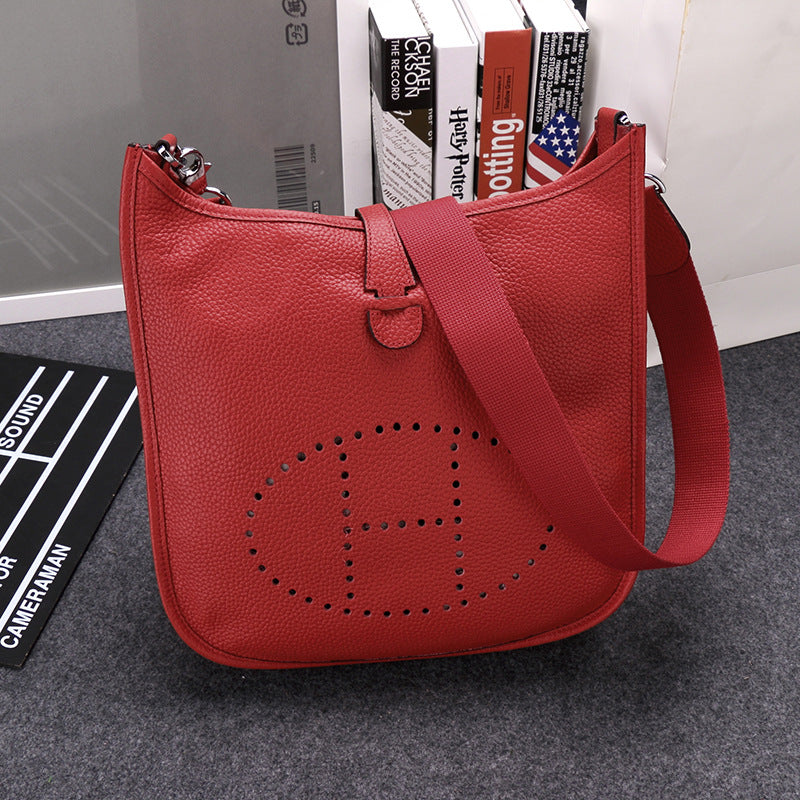 Women's Genuine Leather For Niche Cowhide Crossbody Bags