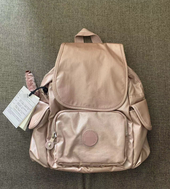 Women's Summer Nylon Canvas Monkey Urban Simple Backpacks