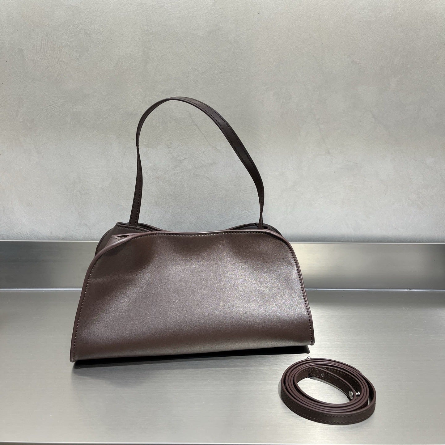 Women's Genuine Leather Underarm First Layer Cowhide Shoulder Bags