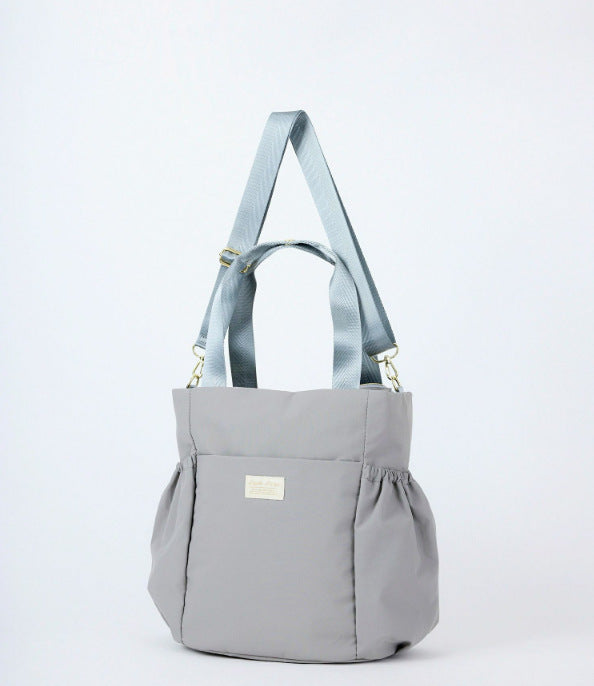 Women's Style Waterproof Lightweight Nylon Fresh Color Shoulder Bags