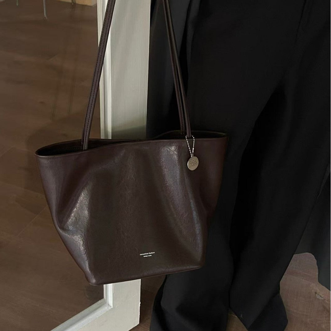 Women's Vegetable Basket Large Capacity Minimalist Lazy Tote Bags