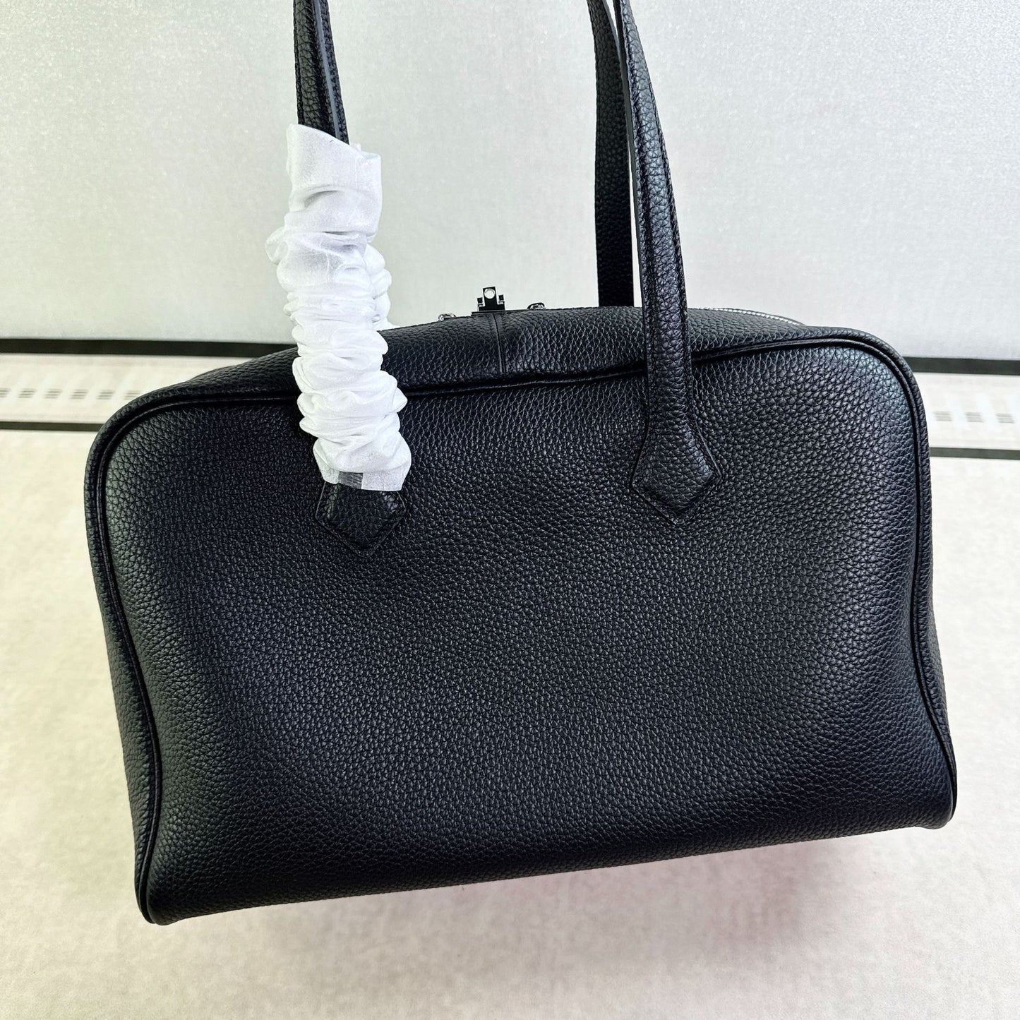 High-grade First Layer Cowhide Victoria Boston Handbags