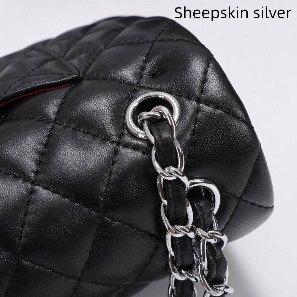 Unique Women's Caviar Genuine Leather For Shoulder Bags