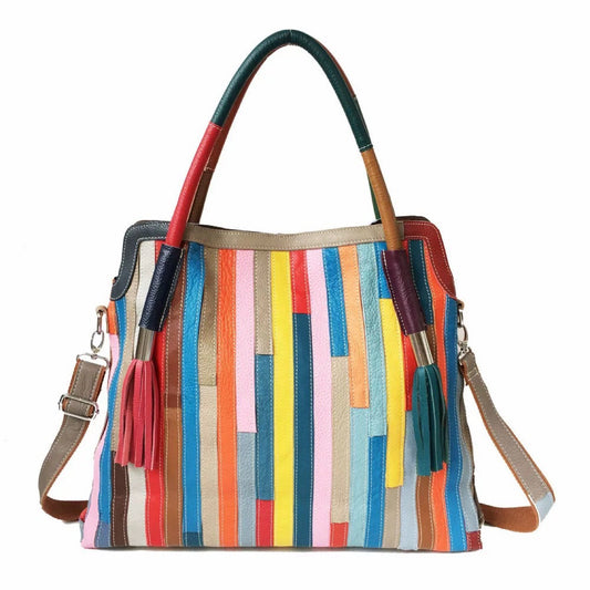 Women's Bohemian Style Snake Pattern Personality Design Handbags