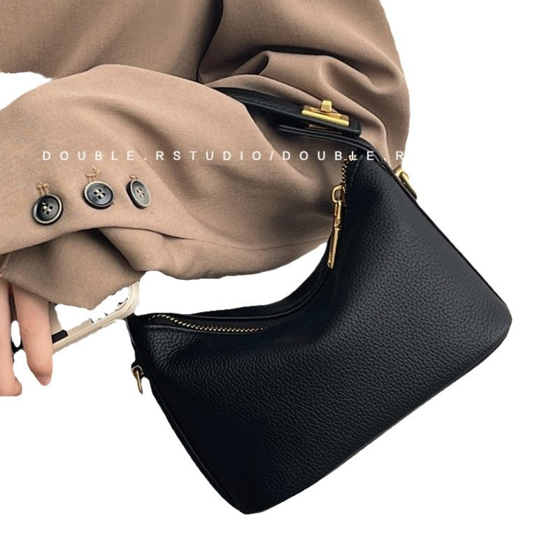 Women's Niche Lunch Box Cloud Pouch Spring Shoulder Bags
