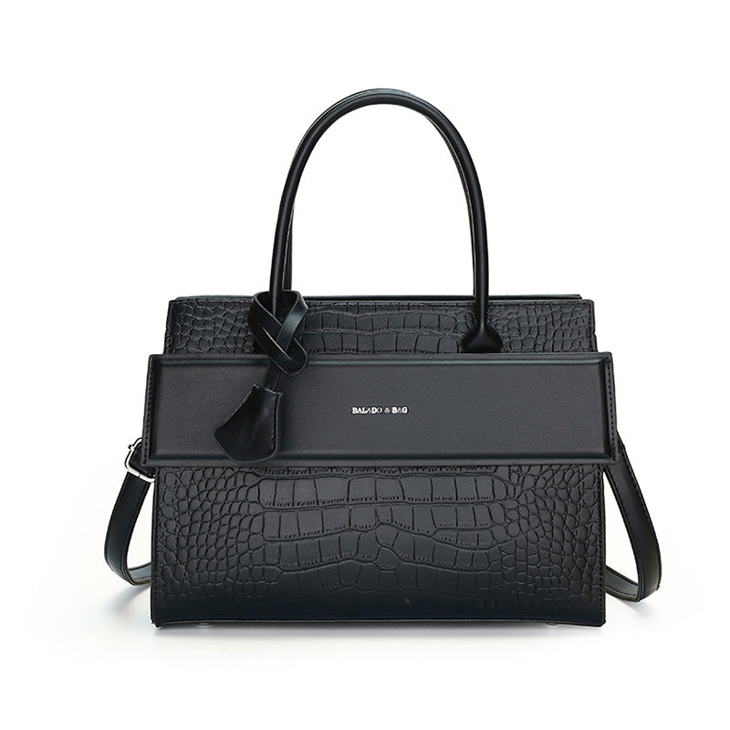 Creative Women's Stone Pattern Mother Advanced Handbags