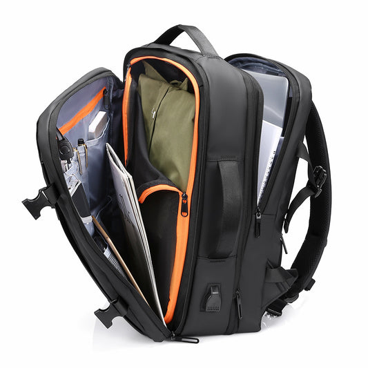 Business Computer Scalable Simple Solid Color Backpacks