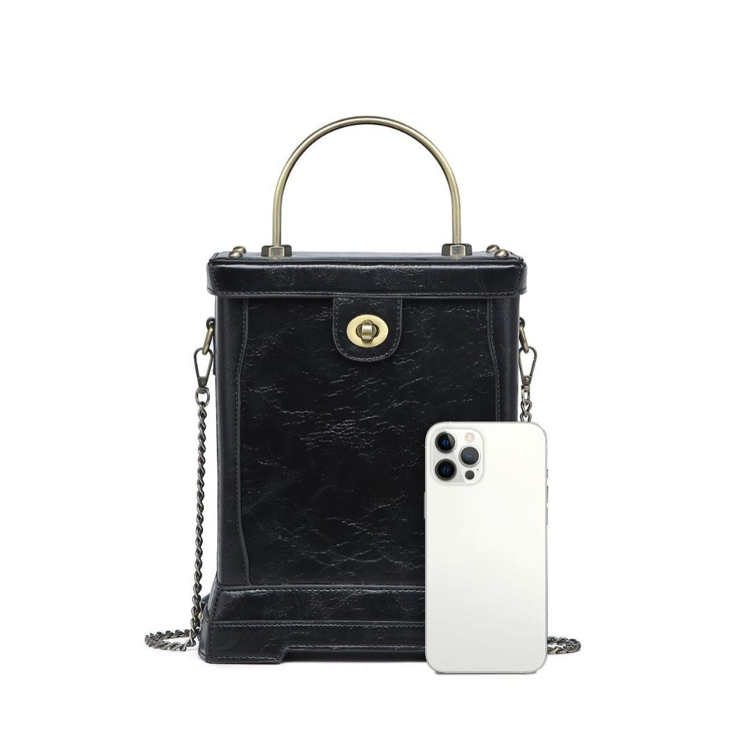 Fashion Personality Creativity Stereo Clock Large Capacity Bags