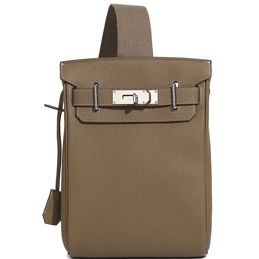 High Quality Kelly Unisex First Layer Leather Crossbody Bags