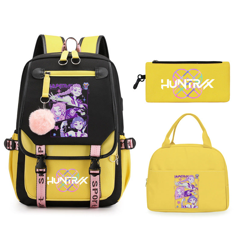 Children's Animation Printing Large Capacity Lightweight Fashion Trend Backpacks