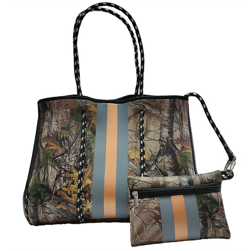 Neoprene Beach Printing Weekend Portable Seaside Handbags