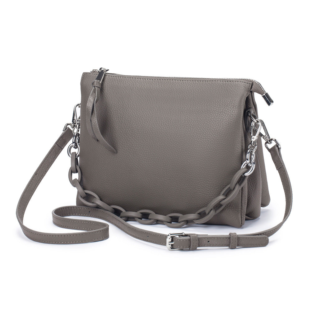 Women's Leather Large Capacity First Layer Cowhide Crossbody Bags