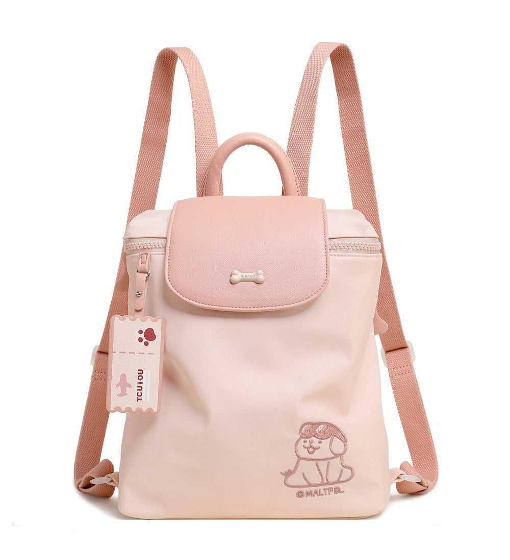 Large Capacity Commuter Female Oxford Cloth Backpacks