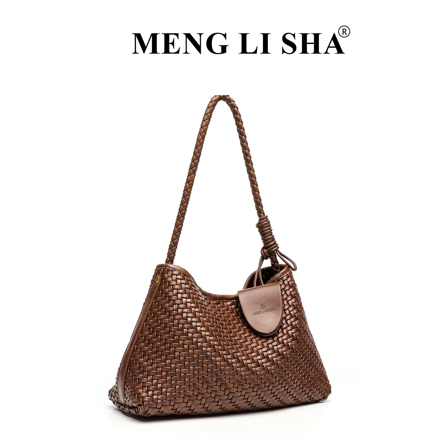 Retro High-grade Hand-woven Underarm Son Mother Fashionable Shoulder Bags