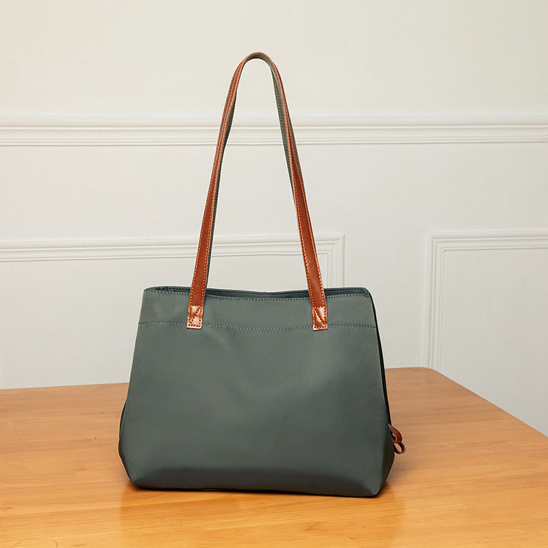 Women's Oxford Cloth Large Capacity Totes Fashionable Shoulder Bags