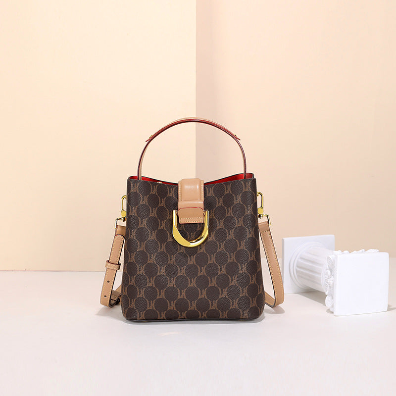 Women's Popular Fashion Simple Commute Texture Crossbody Bags