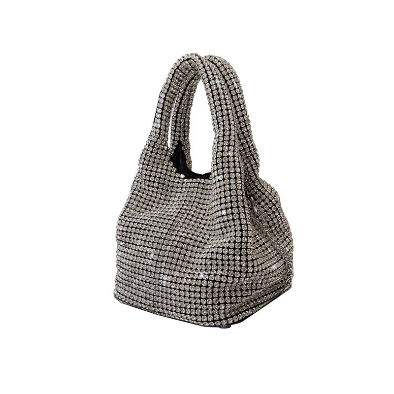 Women's Versatile Rhinestone Portable Chain Hand Shoulder Bags