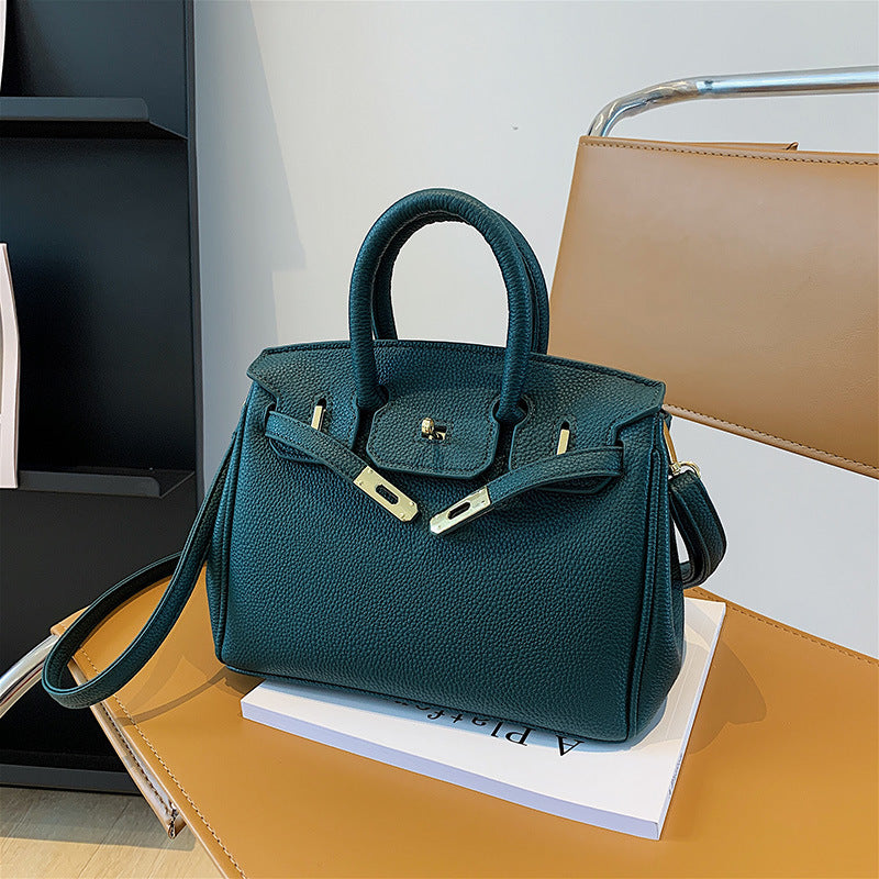 Women's Texture Fashion Red Bridal Large Crossbody Bags