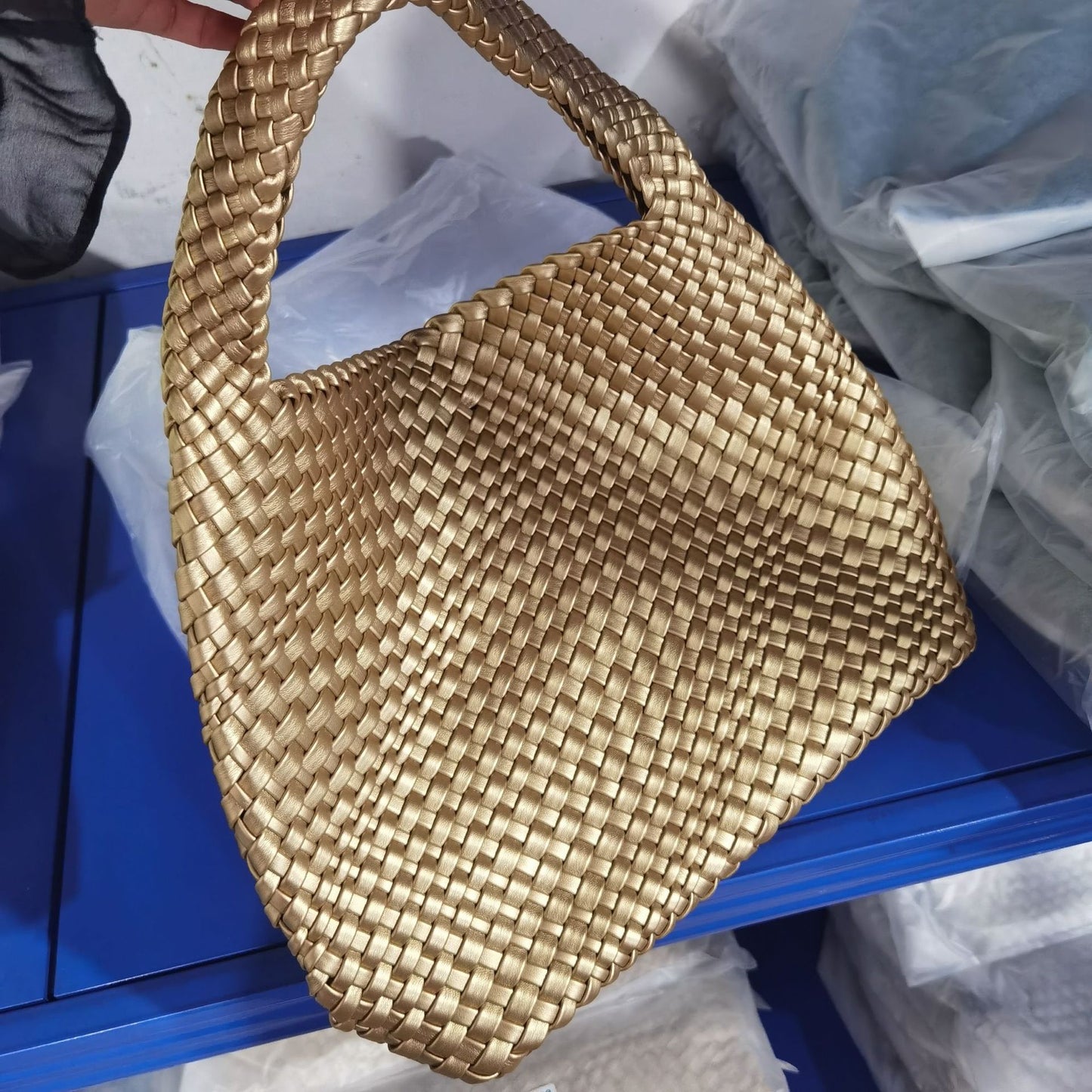 Casual Women's Hand-woven Underarm Fashion Large Tote Bags