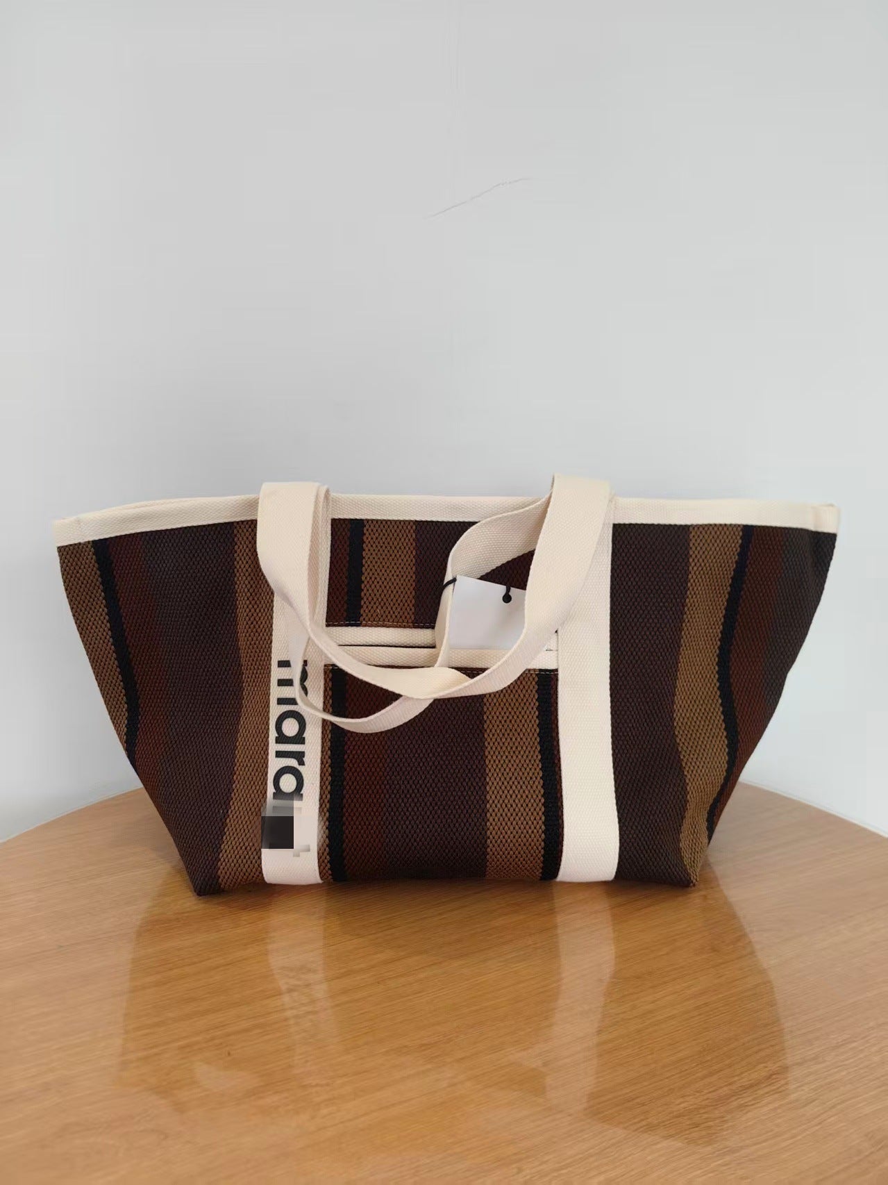 Creative Stylish Classic Woolen Woven Shopping Tote Bags