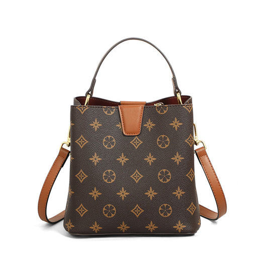Women's Portable Retro Large Capacity Fashion Commuter Crossbody Bags
