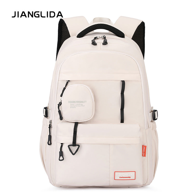 Durable Glamorous Men's College Lightweight Waterproof Backpacks