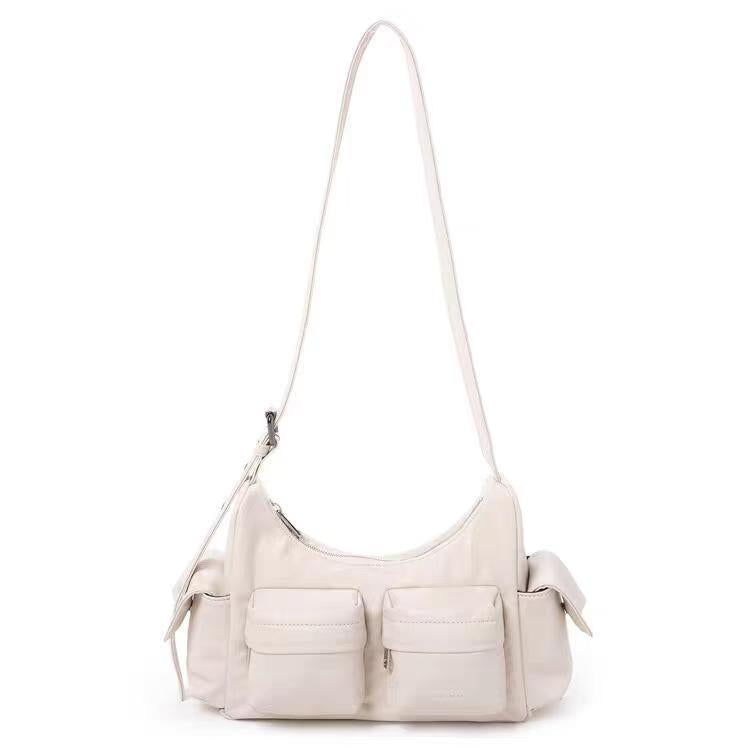 Charming Niche Saddle Song Yu Cui Crossbody Bags