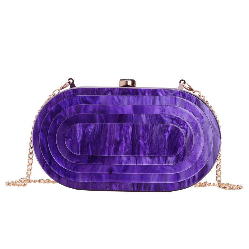 Beautiful Summer Dinner Retro Splicing Trendy Crossbody Bags