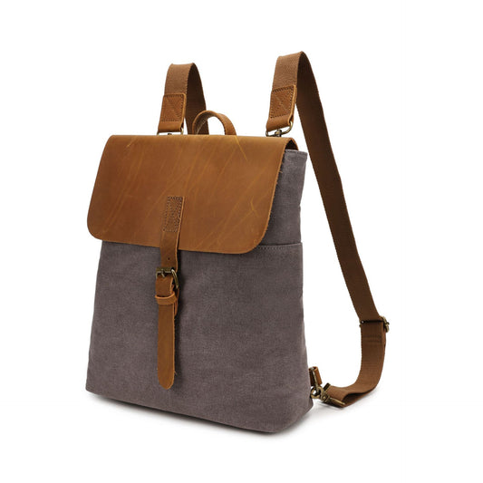 Vintage Canvas Washed With Crazy Horse Backpacks