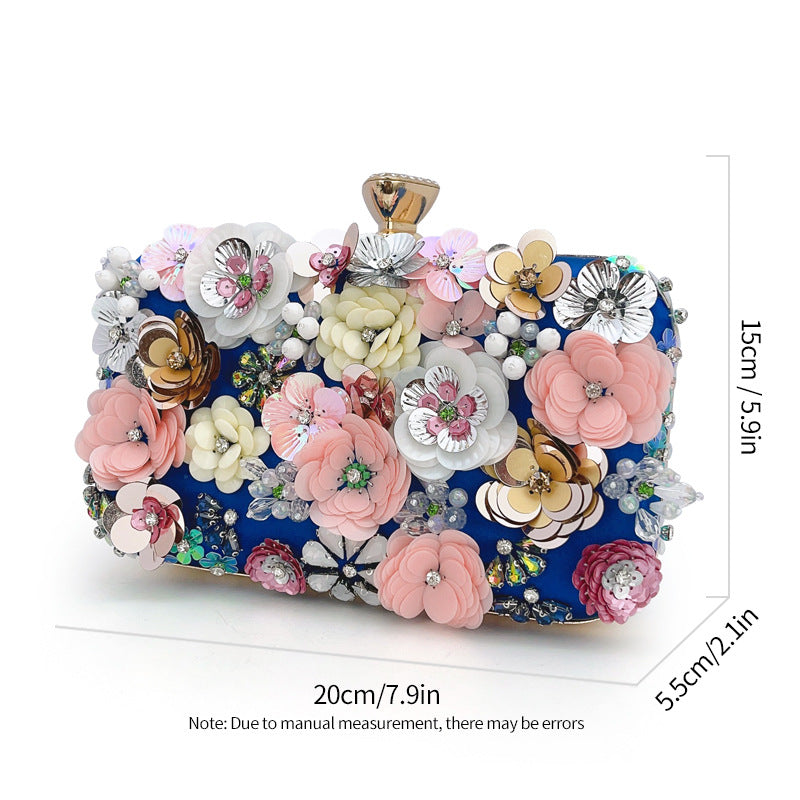 Women's Clutch Warm Temperament Dinner Banquet Flower Bags