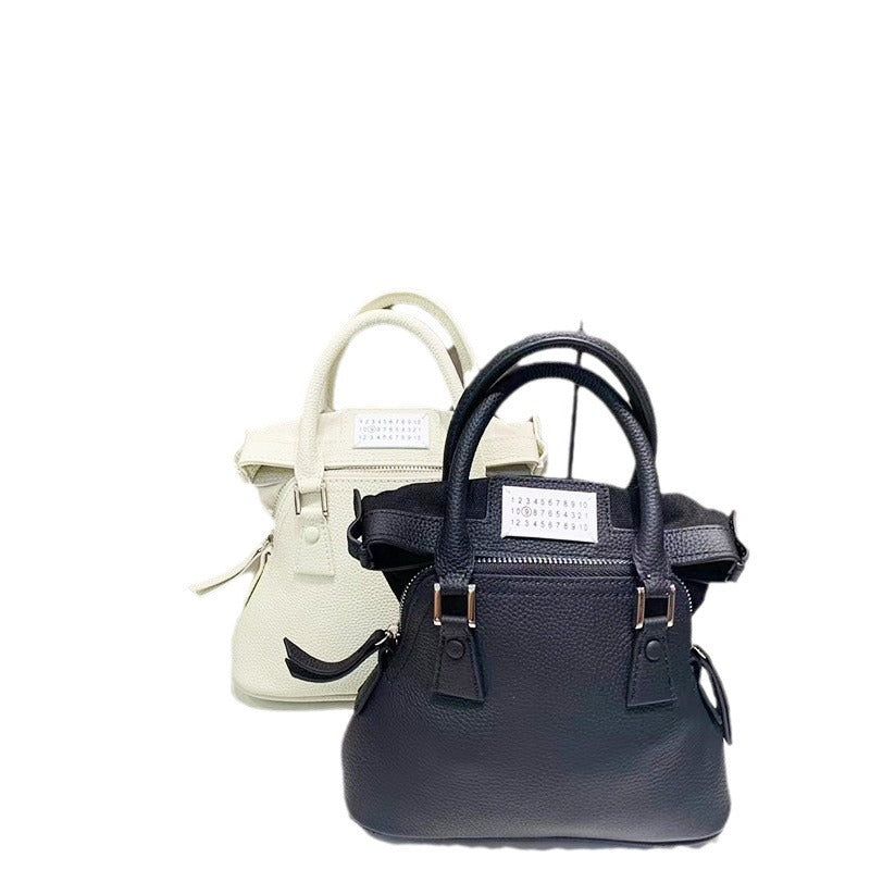 Women's First Layer Cowhide Shell Chain Niche Crossbody Bags