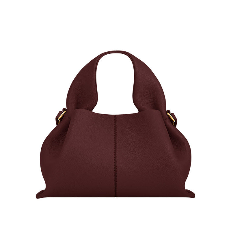 Unique Women's Lunch Box French Texture Shoulder Bags