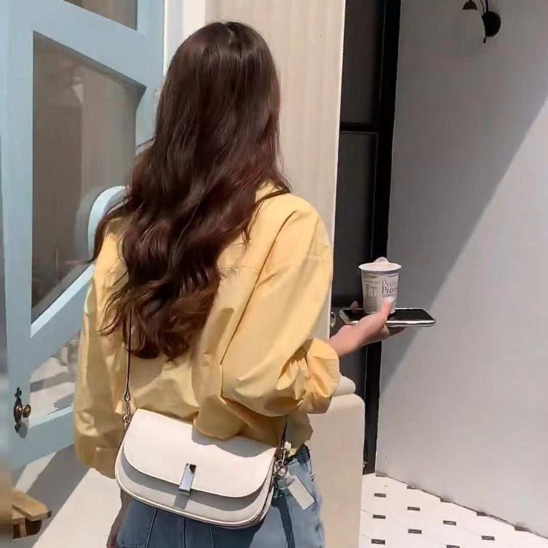 Comfortable Graceful Original Single Underarm Baguette Crossbody Bags