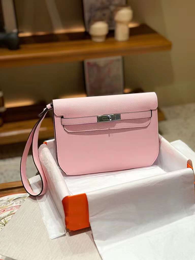 Women's Leather Retro Kelly High-grade Versatile Underarm Shoulder Bags