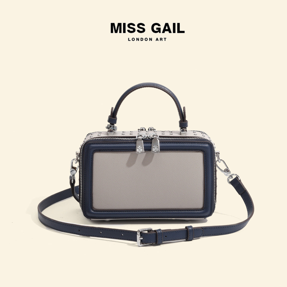 Women's Minority Design Flower Box Summer High Crossbody Bags