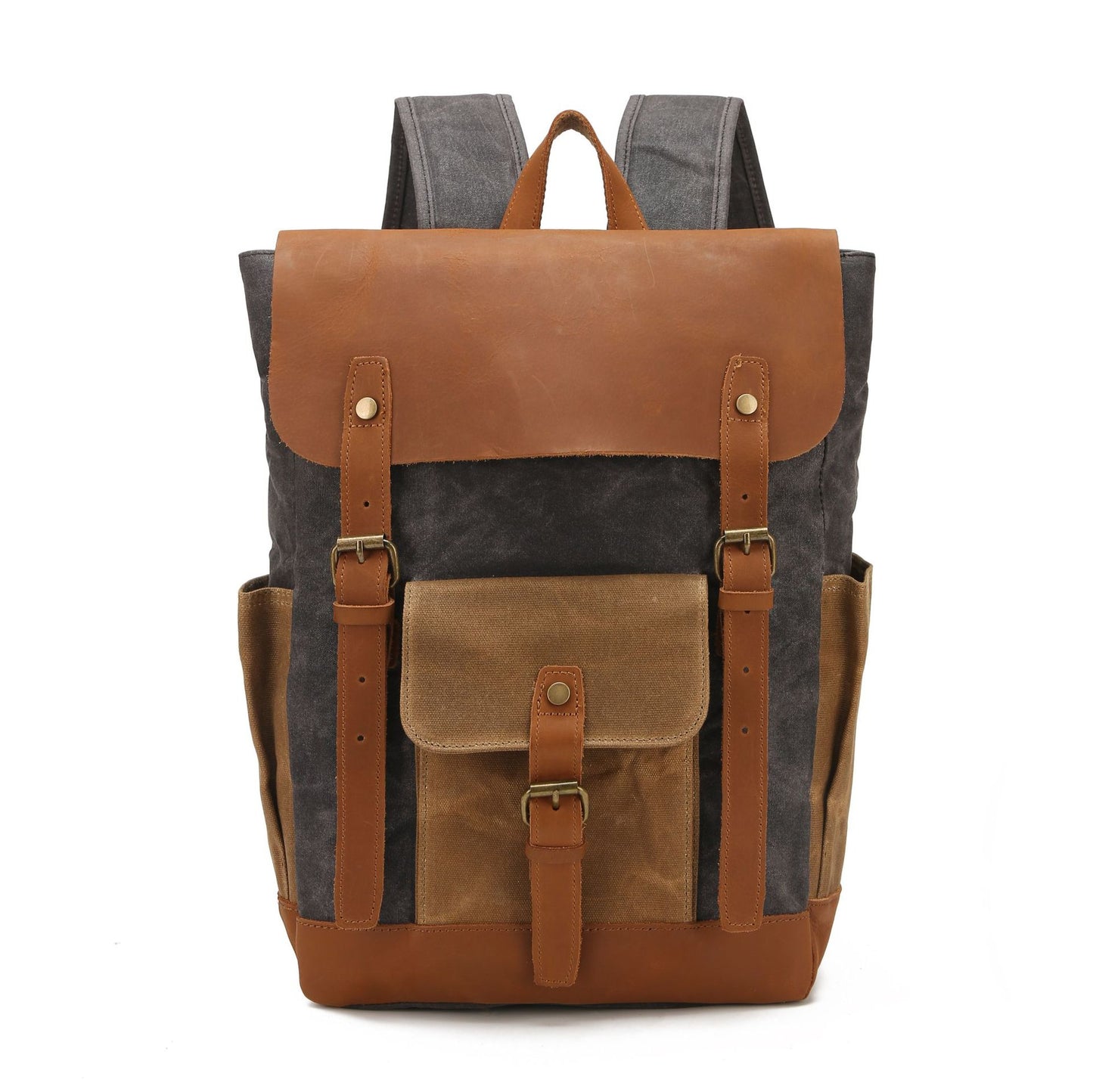Crazy Horse Leather Vintage Waterproof Oil Backpacks