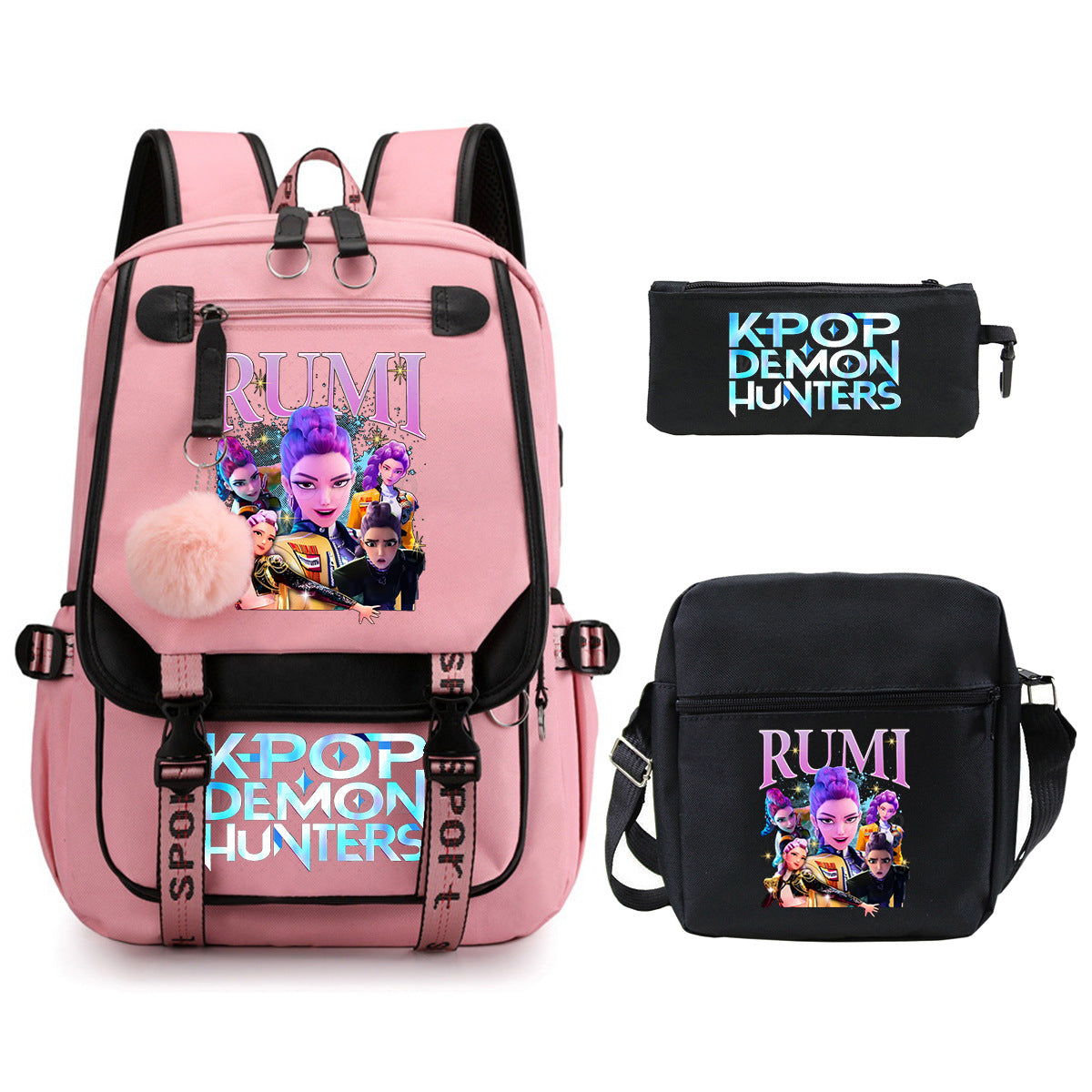Comfortable Slouchy Anime Merchandise Printed Fashion Bags