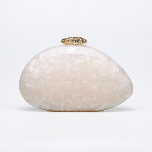Women's Shell Acrylic Fashion Wedding Dinner Clutch Evening Bags