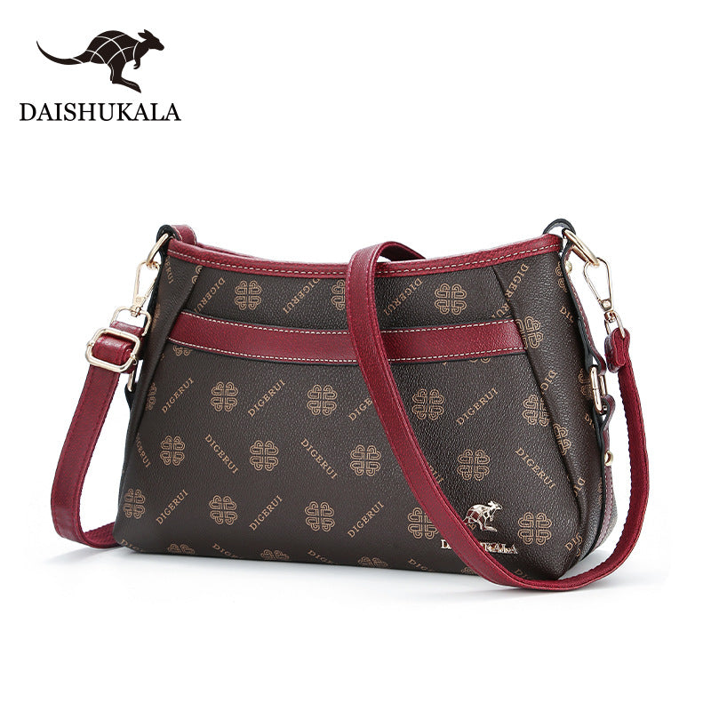 Women's Fashion Soft Leather Textured Large Capacity Crossbody Bags